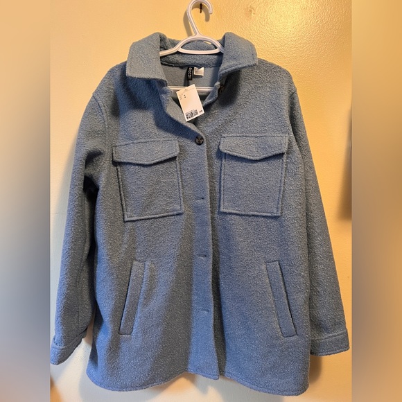 H&M Baby Blue Shacket - Picture 2 of 2
